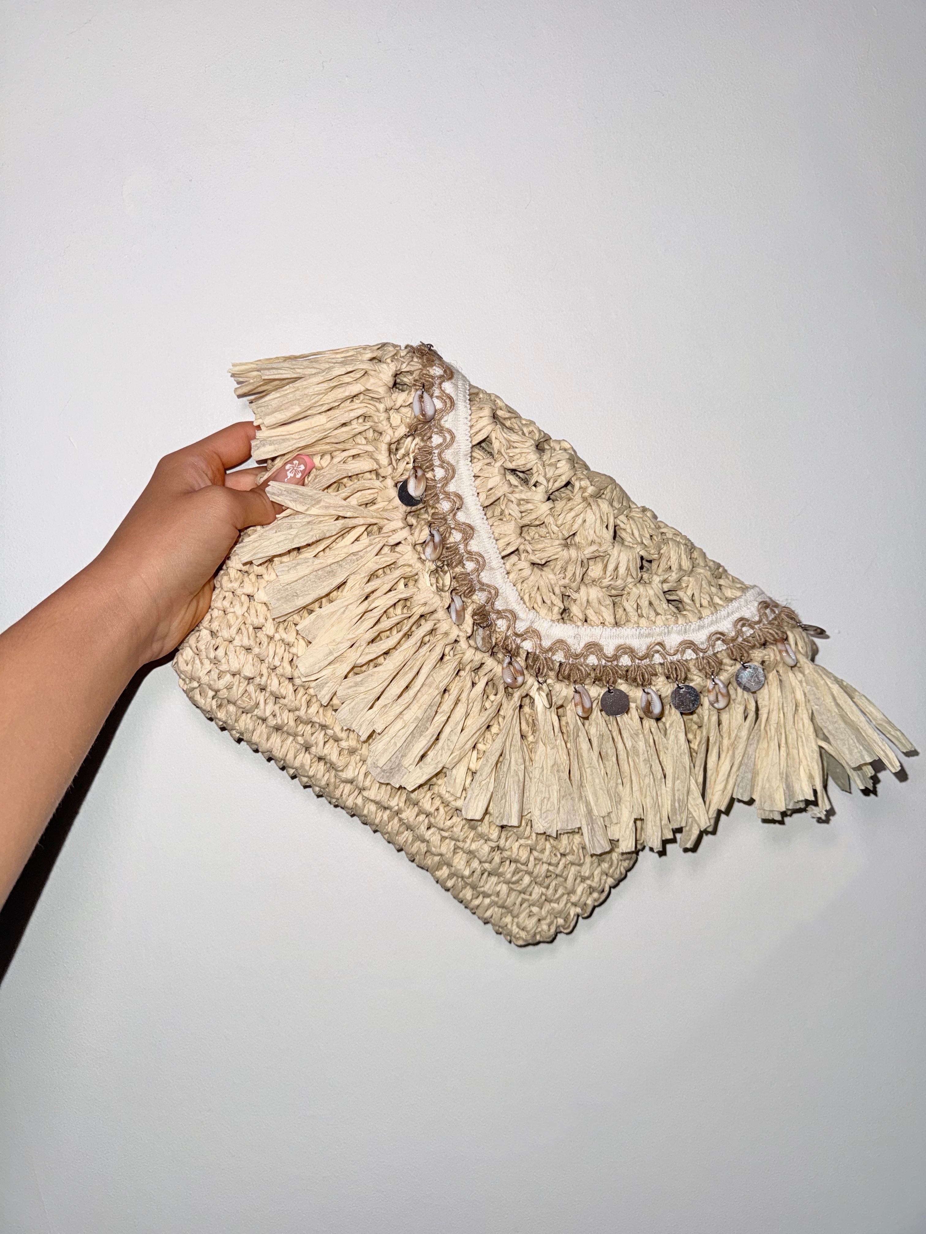 Fringe Clutch Bag