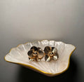 Gold Flower Earrings